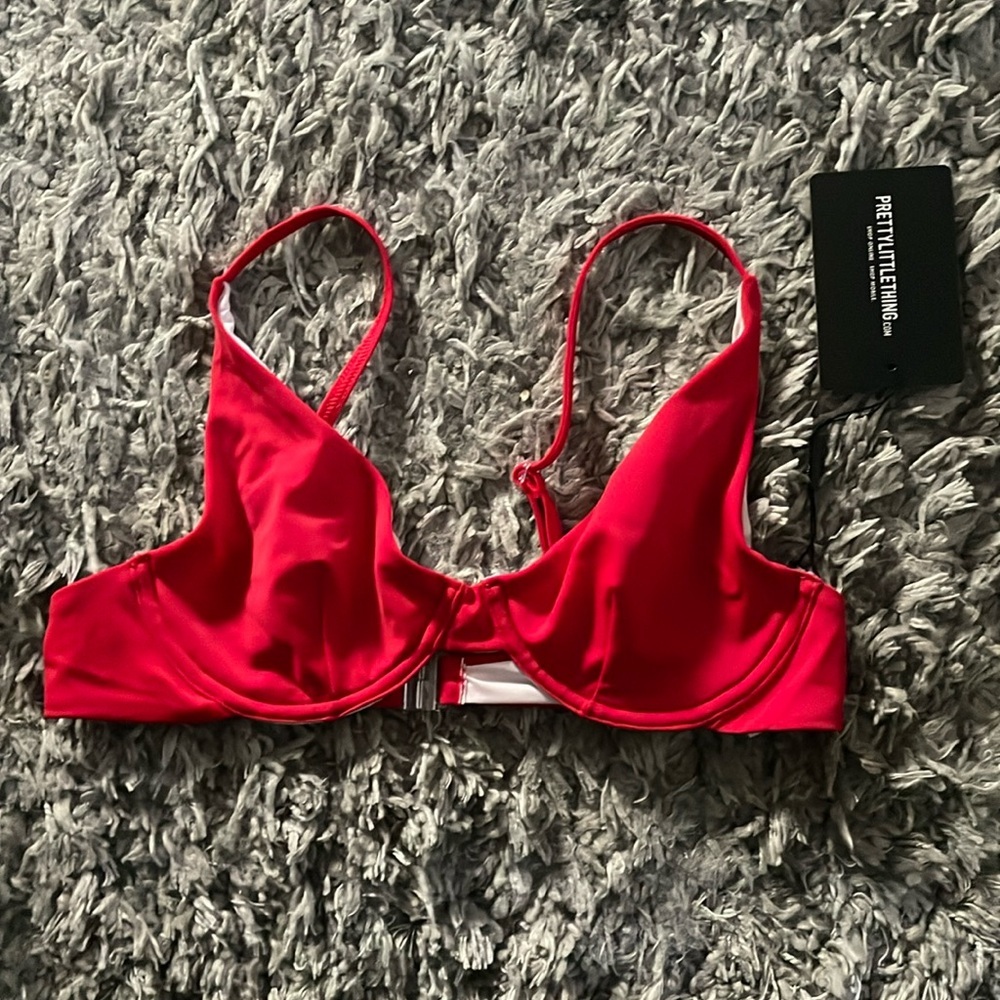Red Bathing Suit top